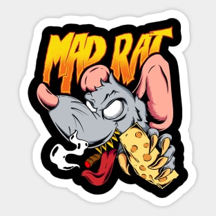 Mad Rat Sticker